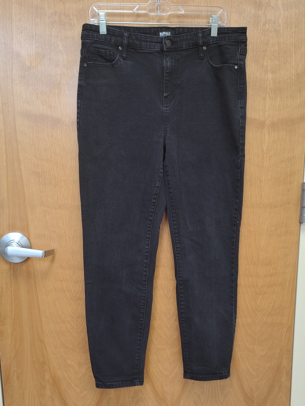 Buffalo David Bitton Mollie High Rise  Black Skinny Stretch Jeans